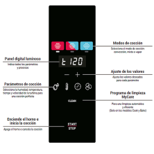 Horno para colectividades MyChef 10 bandejas GN 1/1
