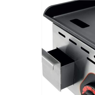 Plancha a gas placa de 8mm. ECO-90PV UNI