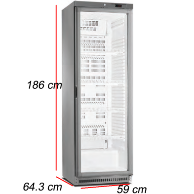 Armario Frío Inoxl 340 L- 295 W. A4MCP