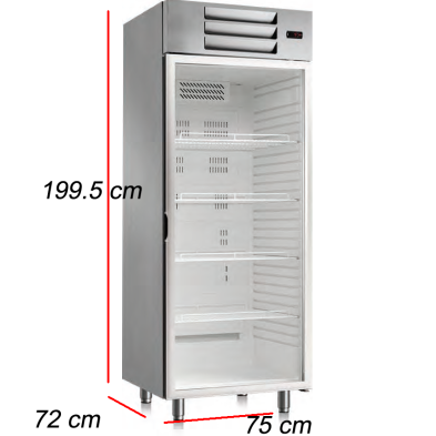 Armario Puerta Cristal 535 L- 350 W. A6MCP
