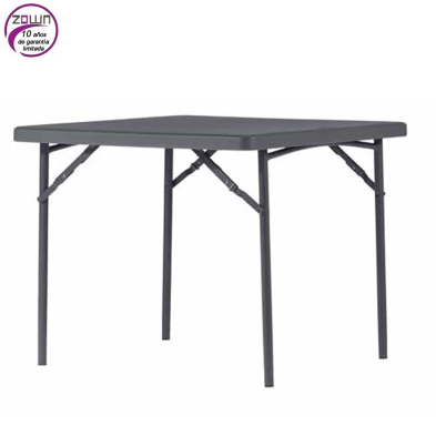 Mesa cuadrada plegable para eventos