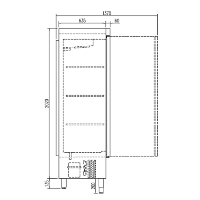 Refrigerador Mixto Departamento Pescado 3 Puertas 14-CASRP-140-3