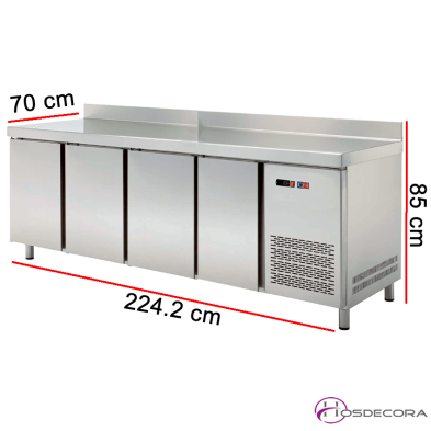 Mesa refrigerada de cocina