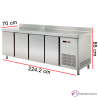 Mesa refrigerada de cocina