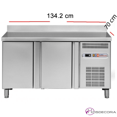 Mesa fría GN 1/1 de 2 puertas TRCH-135