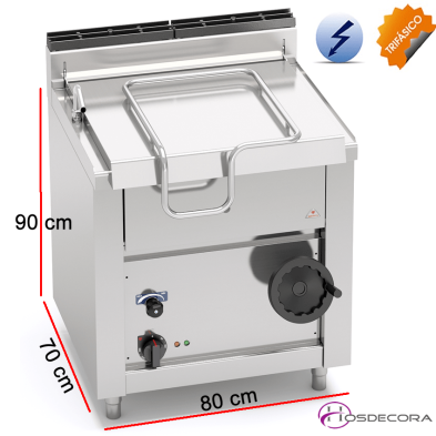 Sartén Basculante Eléctrica 60 Litros- 9 KW- E7BR8-I