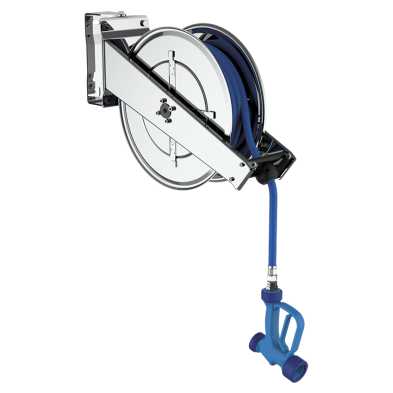 Ducha con manguera enrollable 15 metro