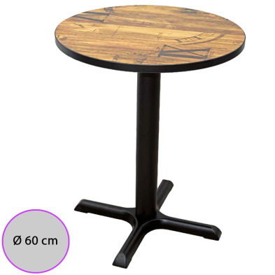 Mesa de cafetaria para sillas. DOMIN