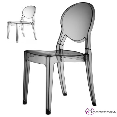 Silla Apilable de Bar Policarbonato- MEQUINENZA