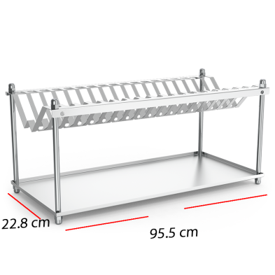 Escurridor de platos en acero inox