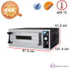 Horno de pizza eléctrico para 6xØ32cm 7.2 kW