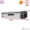 Horno de pizza eléctrico para 3xØ35cm 6 kW NEVOMAXI3LD35
