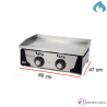 Plancha de gas 8 KW - 60 x 47 cm - 15mm