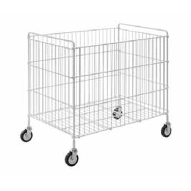Carro de lavanderia de rejilla 80x52x72