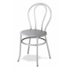 silla de bar thonet asiento tapizado