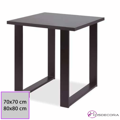 Mesa restaurante Melamina cuadrada - Noez