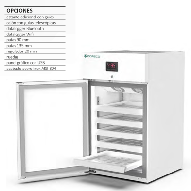 Armario de vacunas profesional para farmacias