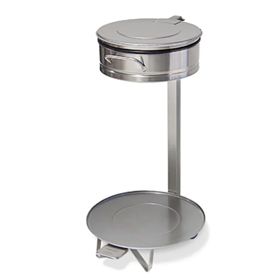 Soporte para bolsa de basura con pedd