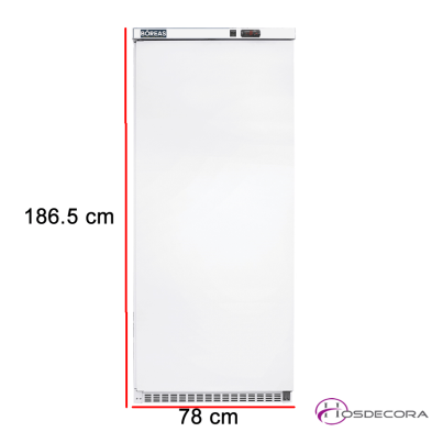 Frigorífico para bar 1 puerta blanca EFAR600B