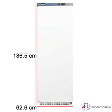 Congelador para bar 1 puerta blanca EFAF400B