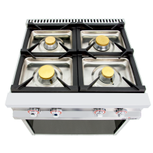 Cocina a gas  26 Kw. Fondo 75 cm