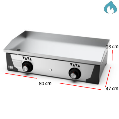 Plancha de cromo duro para hostelería