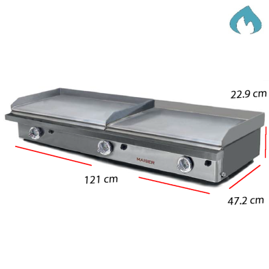 Pancha a Gas Doble Acero Rectificado 39-PR60+60R