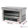 Tostador de pan R. Blindada 48.3 x 25.2 cm. 2.4 KW.