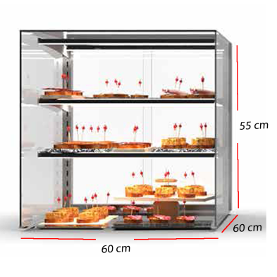 Vitrina neutra Puertas de cristal