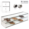 Vitrina DOBLE Cristal Recto 100x27x31