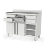 Mueble Cafetera y Molinos con Posero 1 MCC140