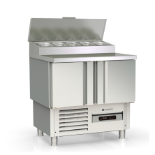 Mesa de pizza refrigerada