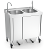 Lavamanos Portátil Doble con Pedal 20 L 061474