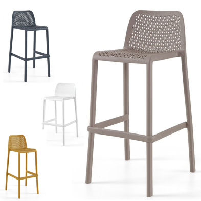 Taburete alto de Terraza con repaldo