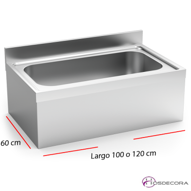 Fregadero Colgante con Faldon