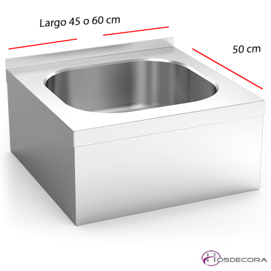 Fregadero para colgar en pared  de una poza.