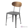 Silla de Forja Respaldo Madera SANTOMERA