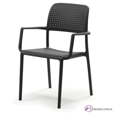Silla con Brazos Apilable -CRESPOS