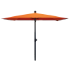 Parasol terraza cuadrado reforzado de acero