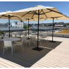 Parasol terraza cuadrado
