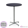 Mesa bar Abatible Tablero Redondo Compacto
