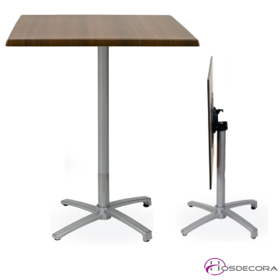 Mesa Alta Abatible Tablero Cuadrado