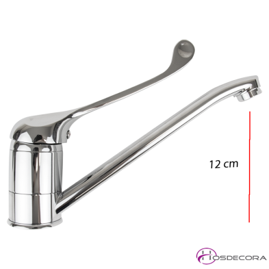 Grifo de sobremesa monomando codo dos aguas