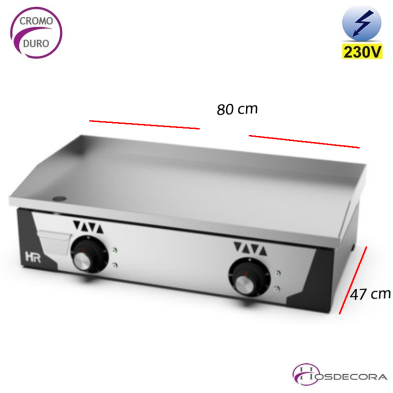 Plancha Electrica Cromo Duro 5 KW- 15mm.