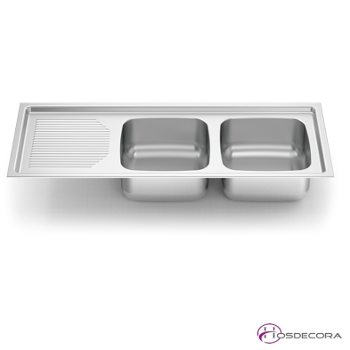 Fregadero de dos cubas 453206