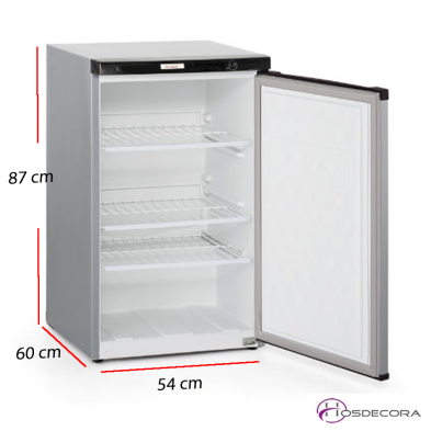 Armario frio exterior en chapa skinplate gris silver