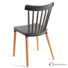 Silla de estilo nórdico Montehermoso para cafeterías.