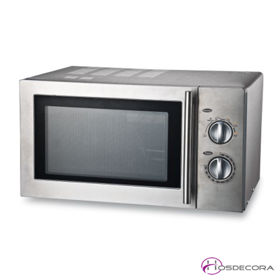 Microondas semiprofesional con plato giratorio de Ø 270 mm.