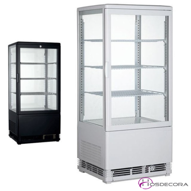 Vitrina Fría Sobremostrador 4 Caras vista