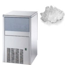 Máquina de de hielo triturado con almacén